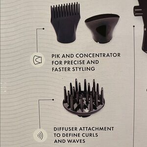 HOT TOOLS HELIX Attatchments